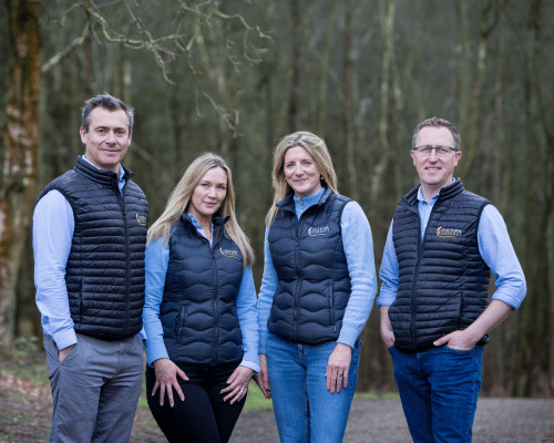 Customers wearing Clothes2order embroidered garments