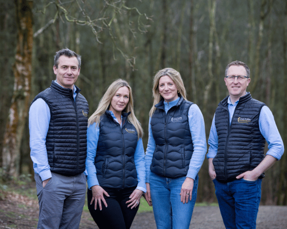 Happy customers wearing clothes2order embroidered workwear