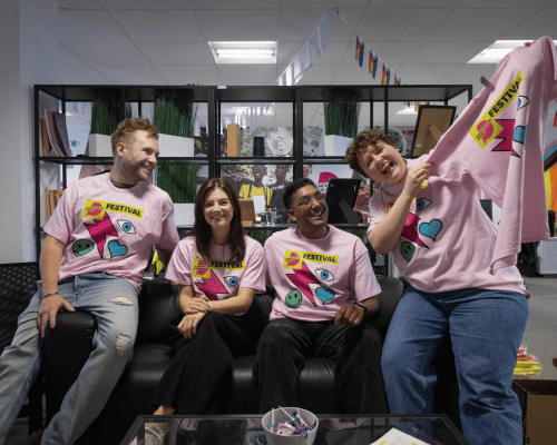 Customers wearing clothes2order printed garments